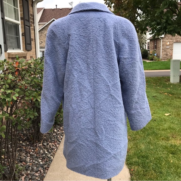 💙 Vintage Bill Blass Signature Alpaca & Wool Blend Jacket - Picture 12 of 14